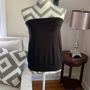 🎉 Ann Taylor Loft Black Tube Top